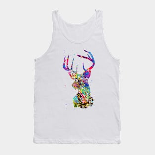 Stag Portrait Tank Top